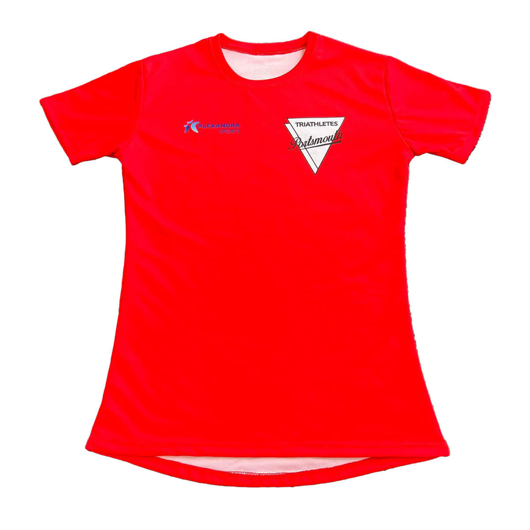 Portsmouth Triathletes Club Kit Womens Short Sleeve Tee