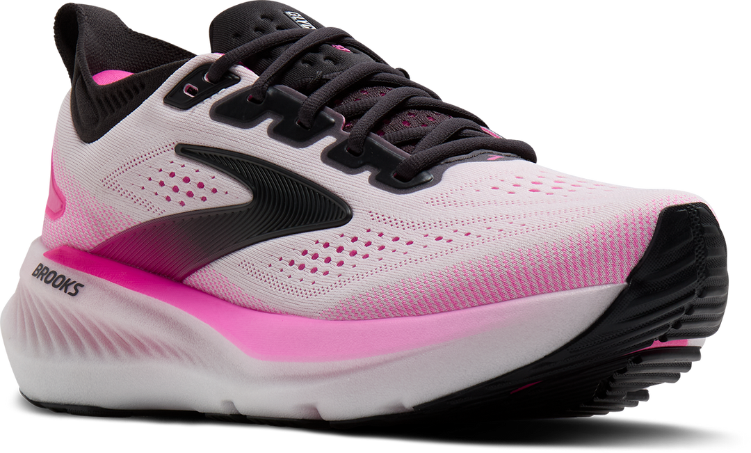 Brooks Glycerin 23 Womens | White/phantom/cyber Pink