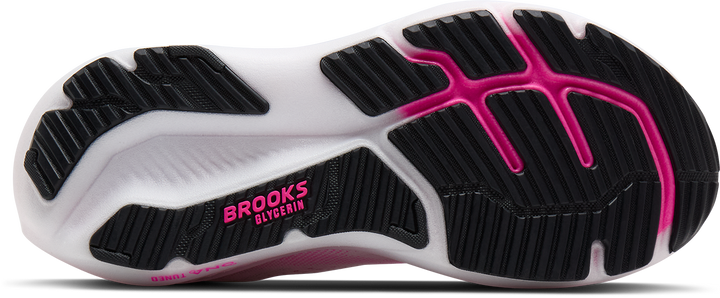 Brooks Glycerin 23 Womens | White/phantom/cyber Pink