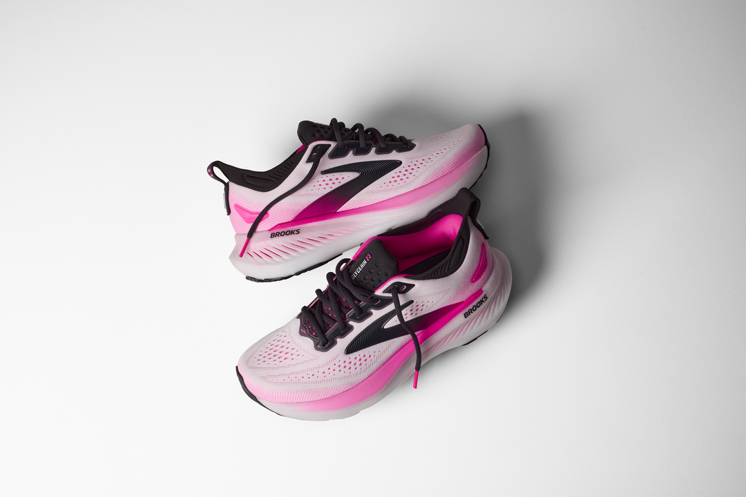 Brooks Glycerin 23 Womens | White/phantom/cyber Pink
