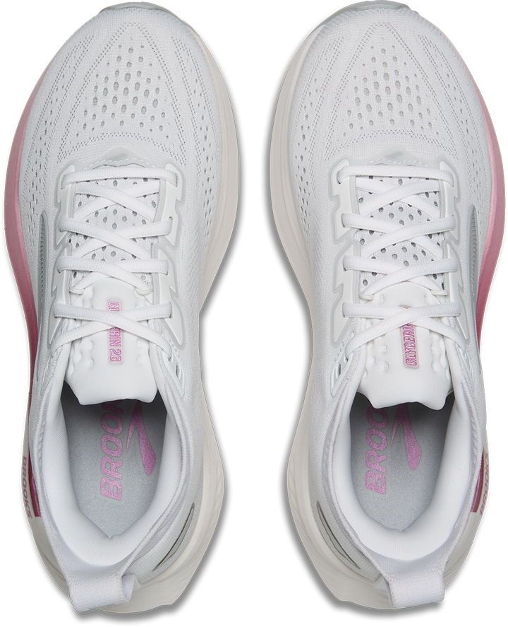 Brooks Glycerin 23 Womens | White/harbor Mist/metallic