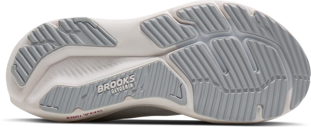 Brooks Glycerin 23 Womens | White/harbor Mist/metallic
