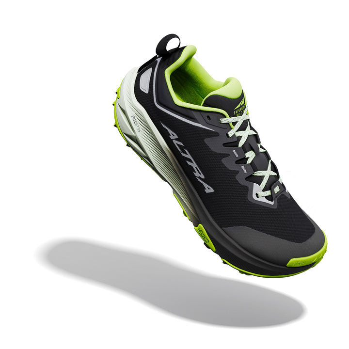Altra Experience Wild 3+ Mens | Black/silver/acid Lime