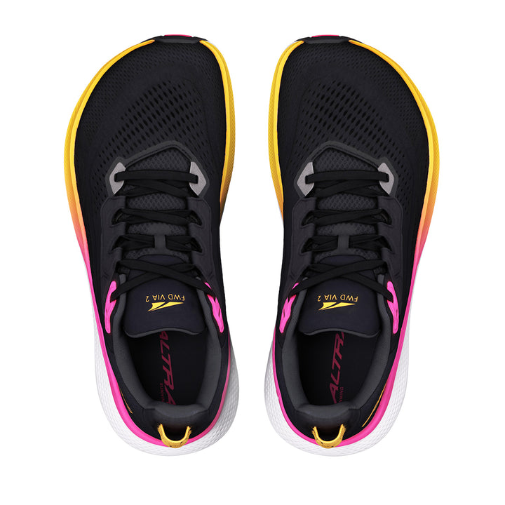 Altra FWD VIA 2 Womens | Black/silver/knockout Pnk