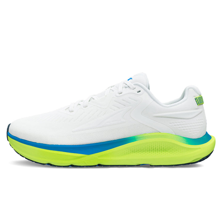 Altra Paradigm 8 Mens | White/lime