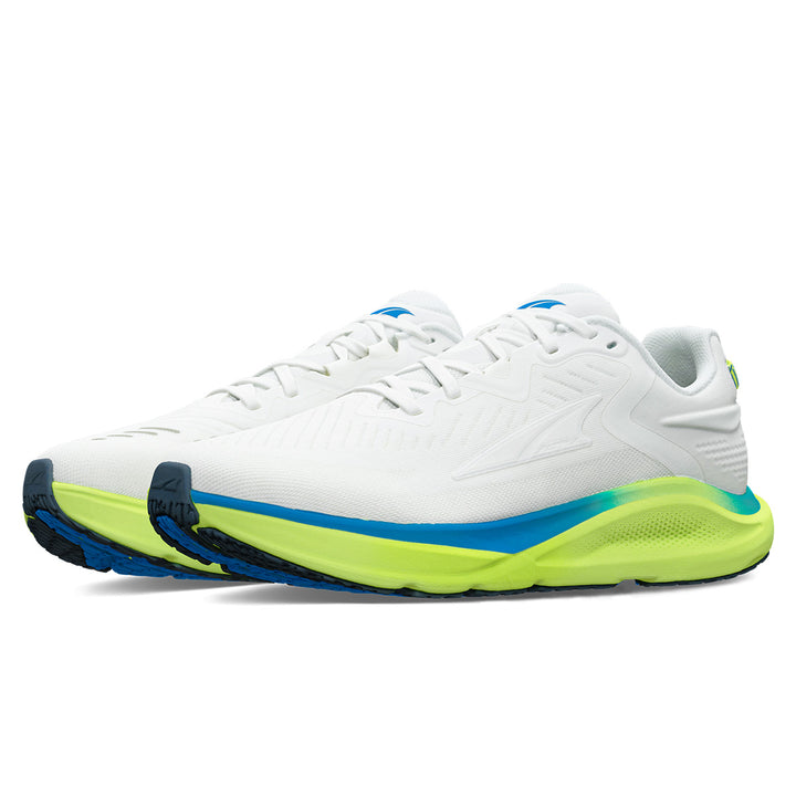 Altra Paradigm 8 Mens | White/lime