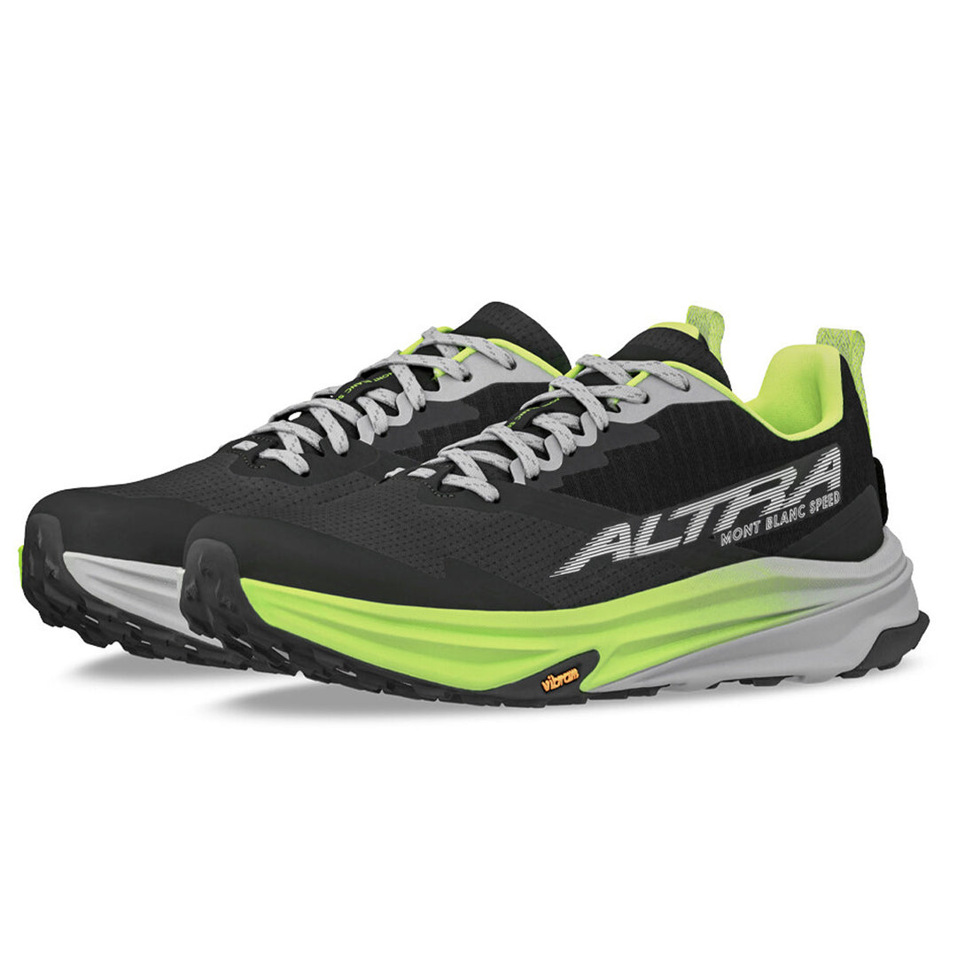 Altra Mont Blanc Speed Mens | Black/lime