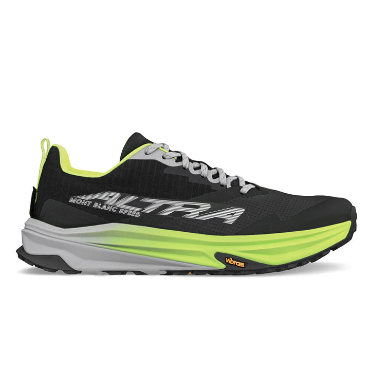 Altra Mont Blanc Speed Mens | Black/lime