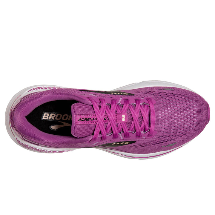 Brooks Adrenaline GTS 23 Womens Running Shoes | Orchid | top