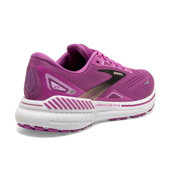 Brooks Adrenaline GTS 23 Womens Running Shoes | Orchid | back