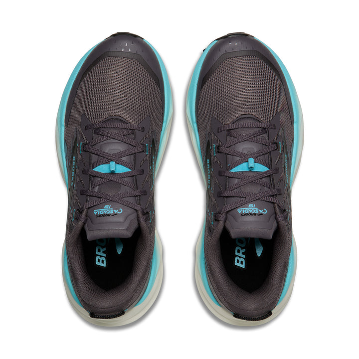Brooks Cascadia 19 Womens | Rabbit/black/bluefish