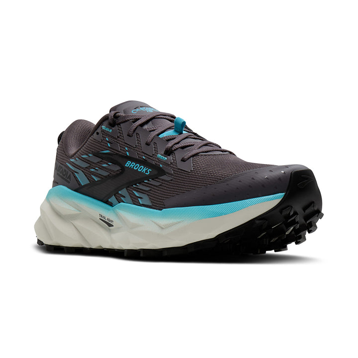 Brooks Cascadia 19 Womens | Rabbit/black/bluefish