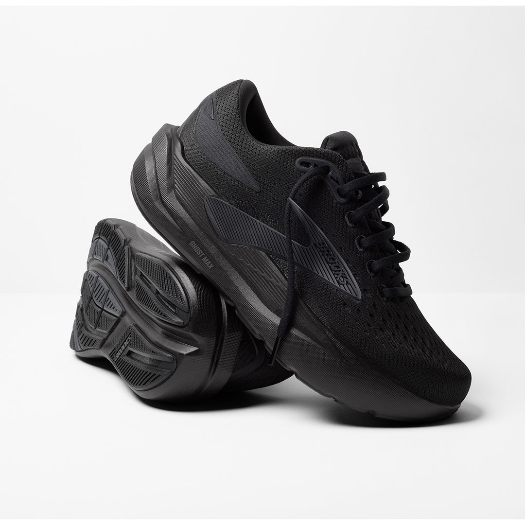 Brooks Ghost Max 3 Mens | Black/Black/Ebony