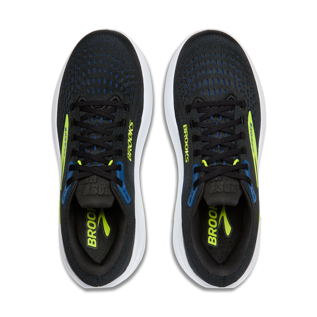 Brooks Ghost Max 3 Mens | Black/Navy/Acid Lime