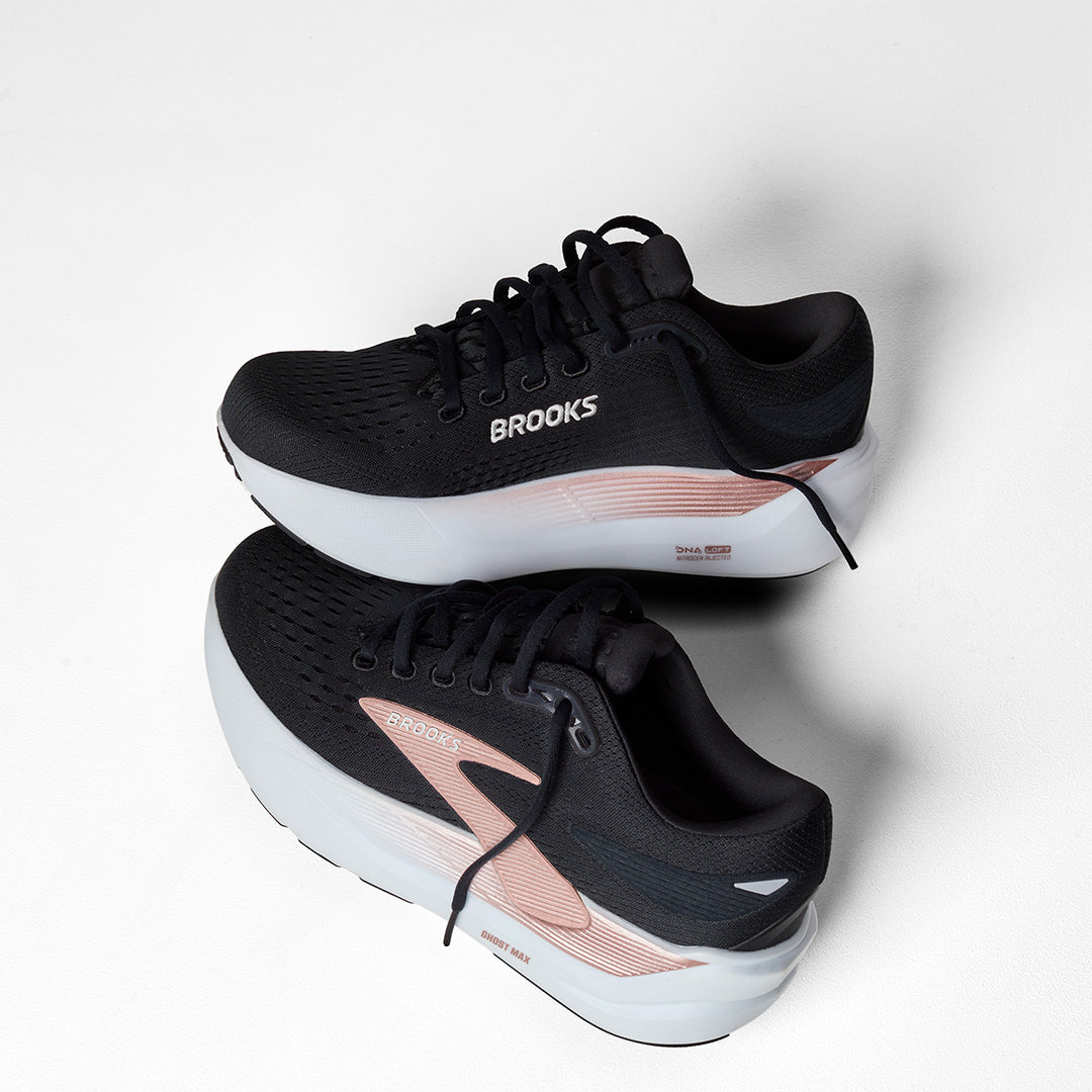 Brooks Ghost Max 3 Womens | Black/Black/Rose Gold