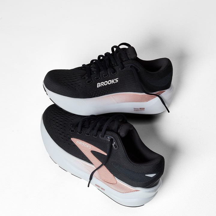 Brooks Ghost Max 3 Womens | Black/Black/Rose Gold