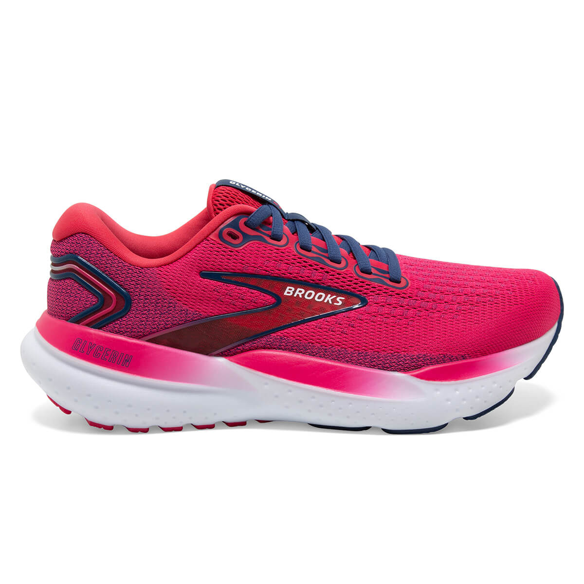 Brooks Glycerin 21 Womens | Raspberry/estate Blue – Alexandra Sports