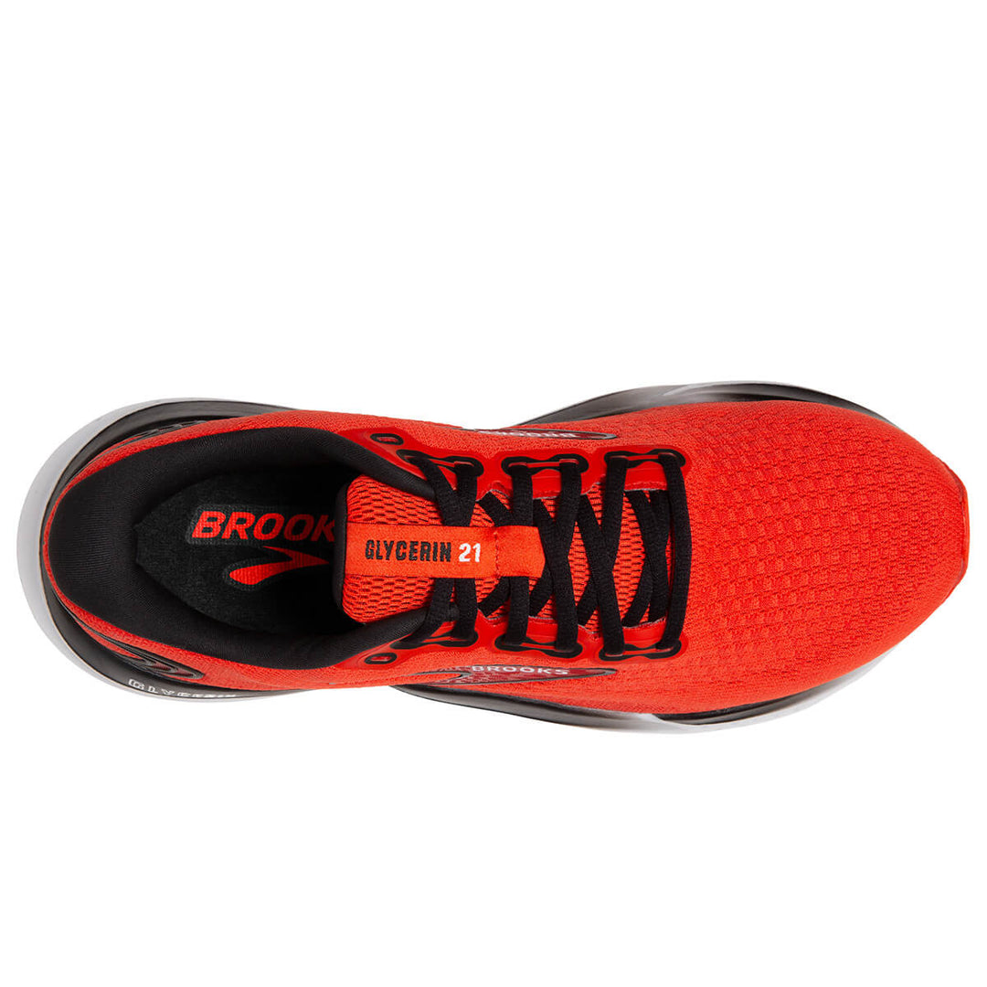 Brooks Glycerin 21 Mens Running Shoes | Grenadine | top
