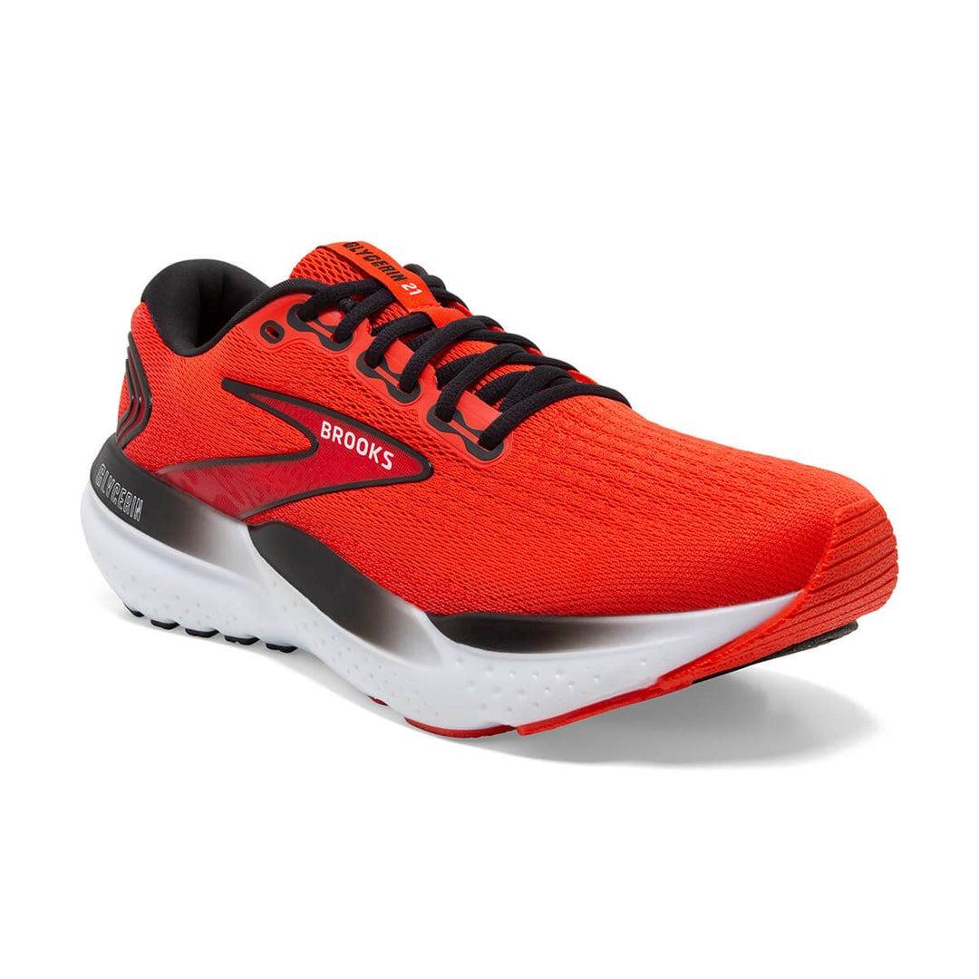 Brooks Glycerin 21 Mens Running Shoes | Grenadine | front angle