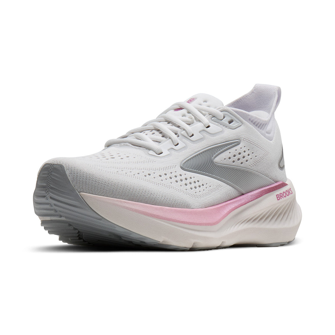 Brooks Glycerin 23 Womens | White/harbor Mist/metallic