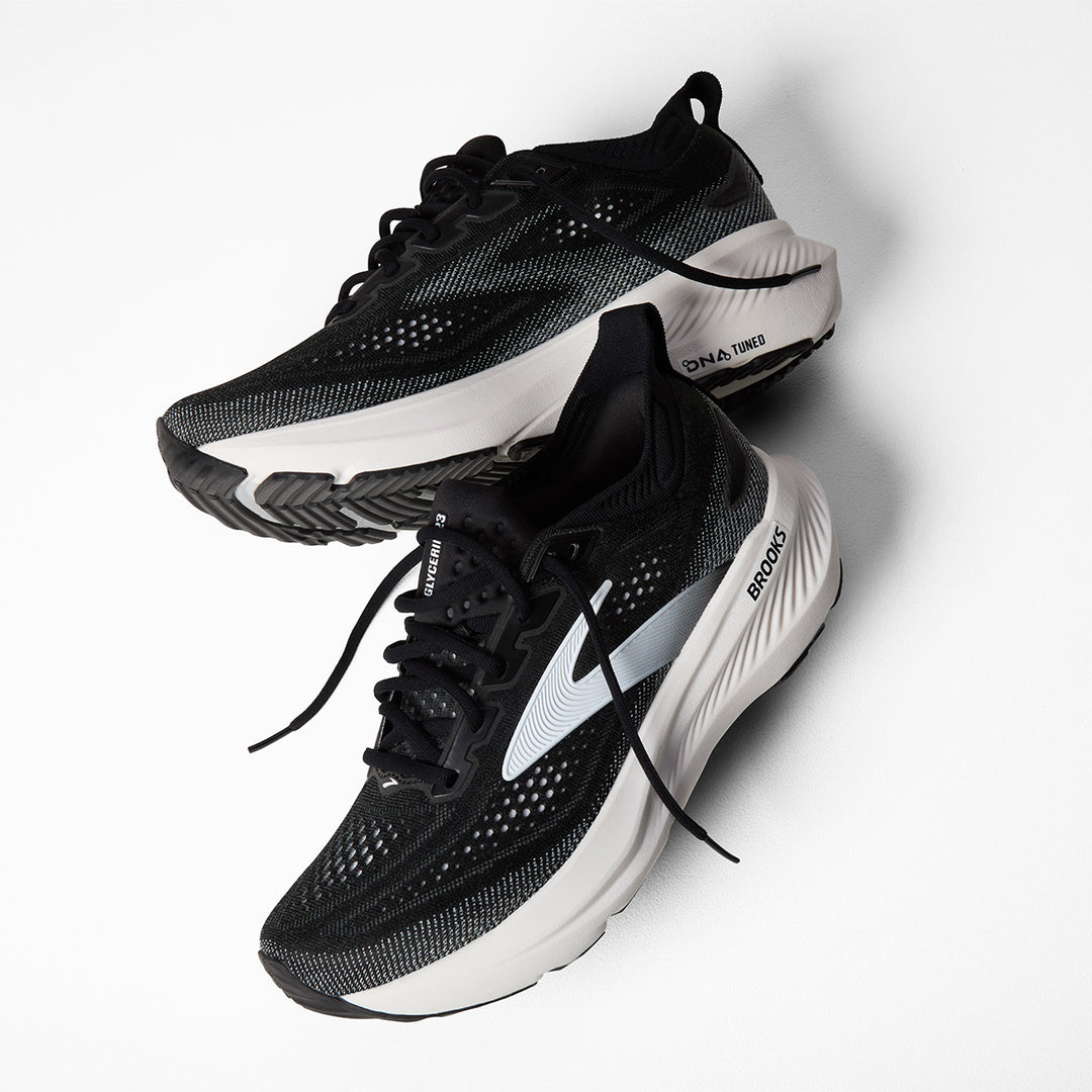 Brooks Glycerin 23 Womens | Black/grey/white