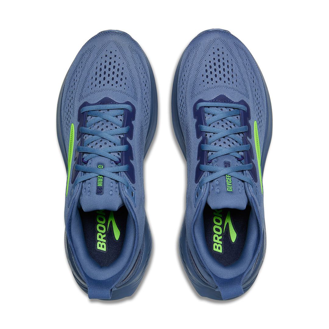 Brooks Glycerin 23 Mens | Moonlight/blue/green Gecko