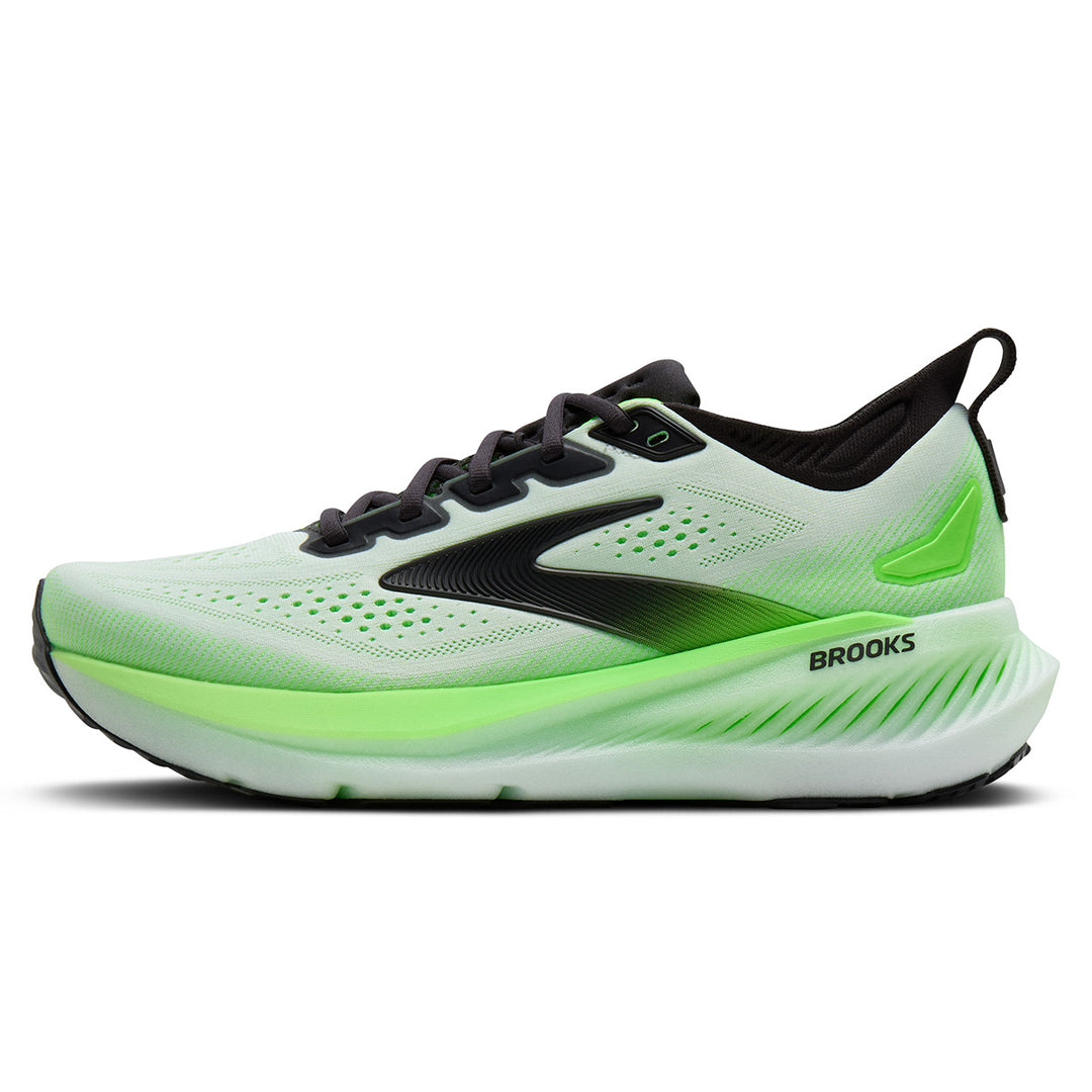 Brooks Glycerin 23 Mens | White/phantom/green Gecko