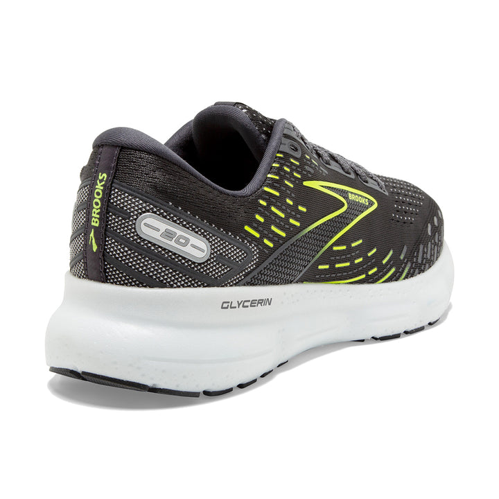 Brooks Glycerin 20 Mens | Ebony/white/nightlife