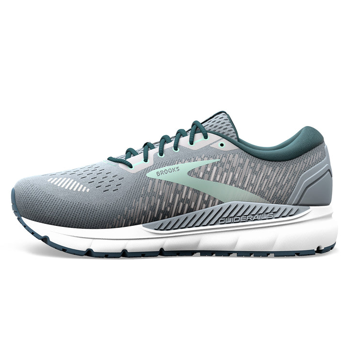 Brooks Addiction GTS 15 Womens Running Shoes | Grey | medial view