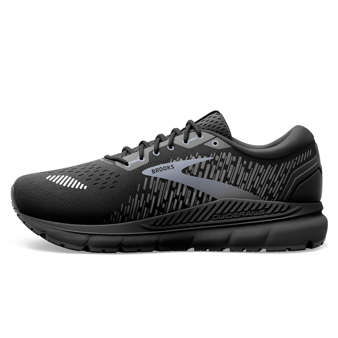 Brooks Addiction GTS 15 Mens running shoes | Black | medial view
