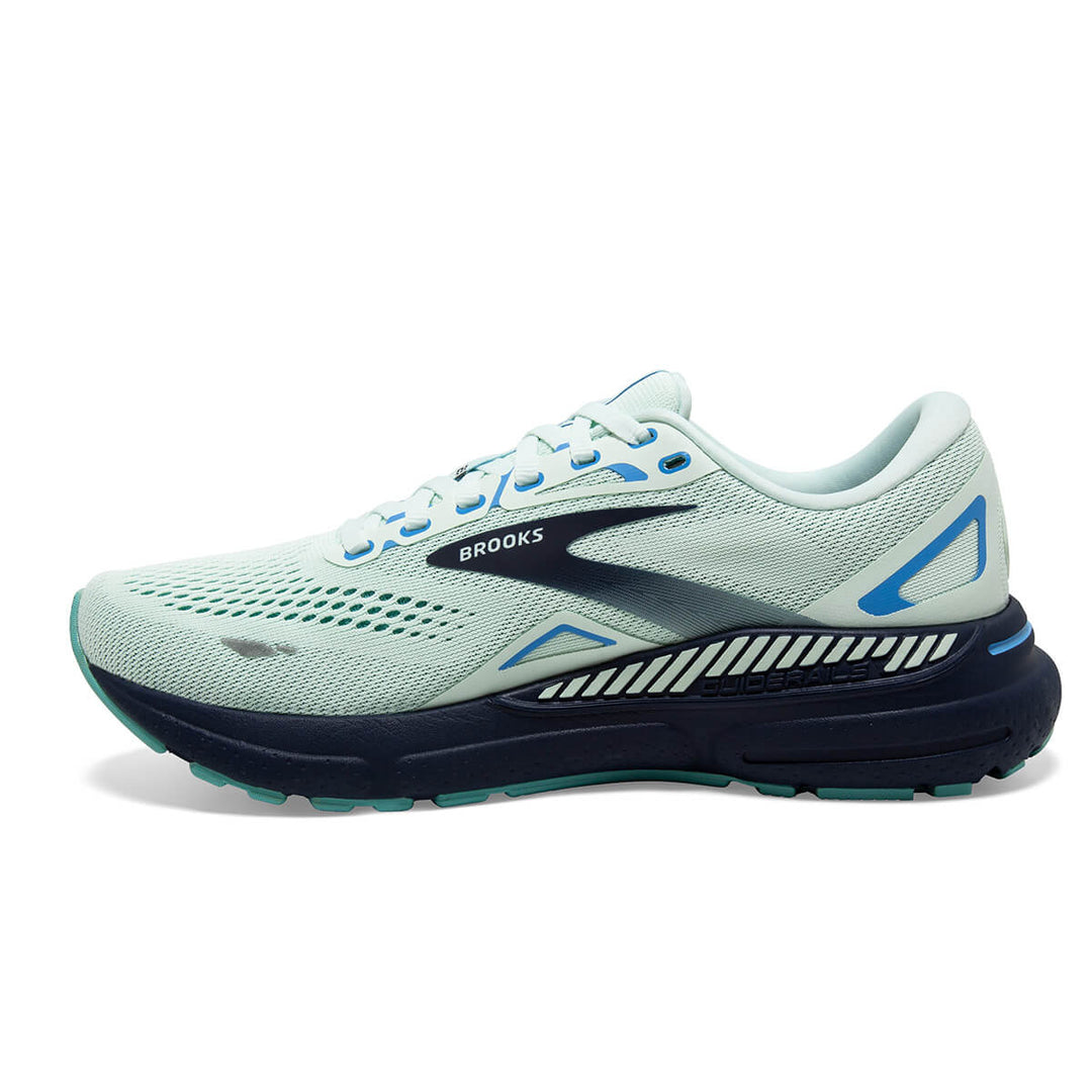Brooks Adrenaline GTS 23 Womens Running Shoes | Blue Glass | medial view