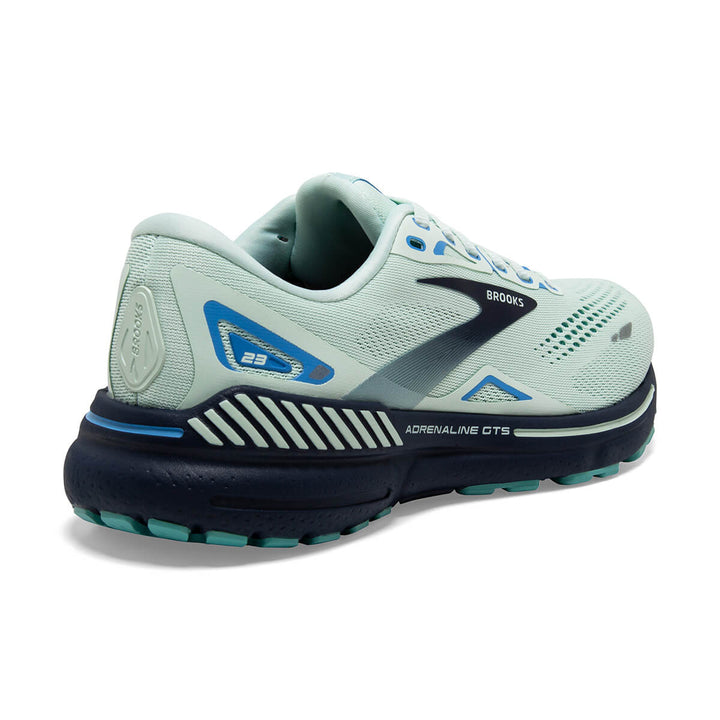 Brooks Adrenaline GTS 23 Womens Running Shoes | Blue Glass | back