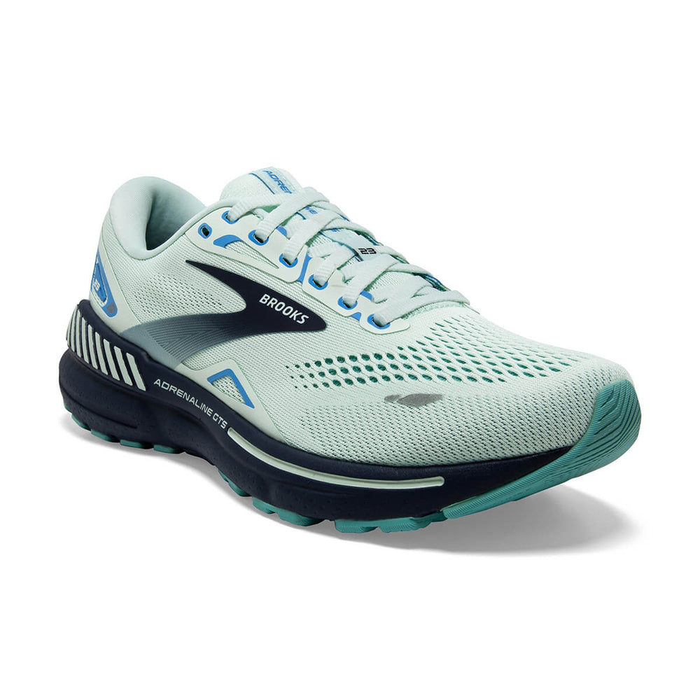 Brooks Adrenaline GTS 23 Womens Running Shoes | Blue Glass | front