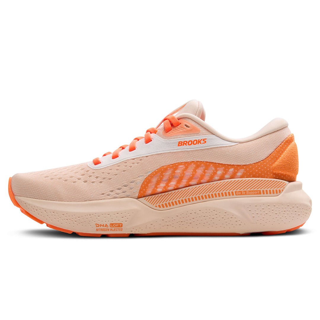 Brooks Adrenaline GTS 24 Womens | Pink/nectarine/orange