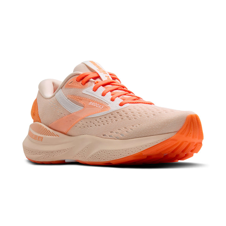 Brooks Adrenaline GTS 24 Womens | Pink/nectarine/orange