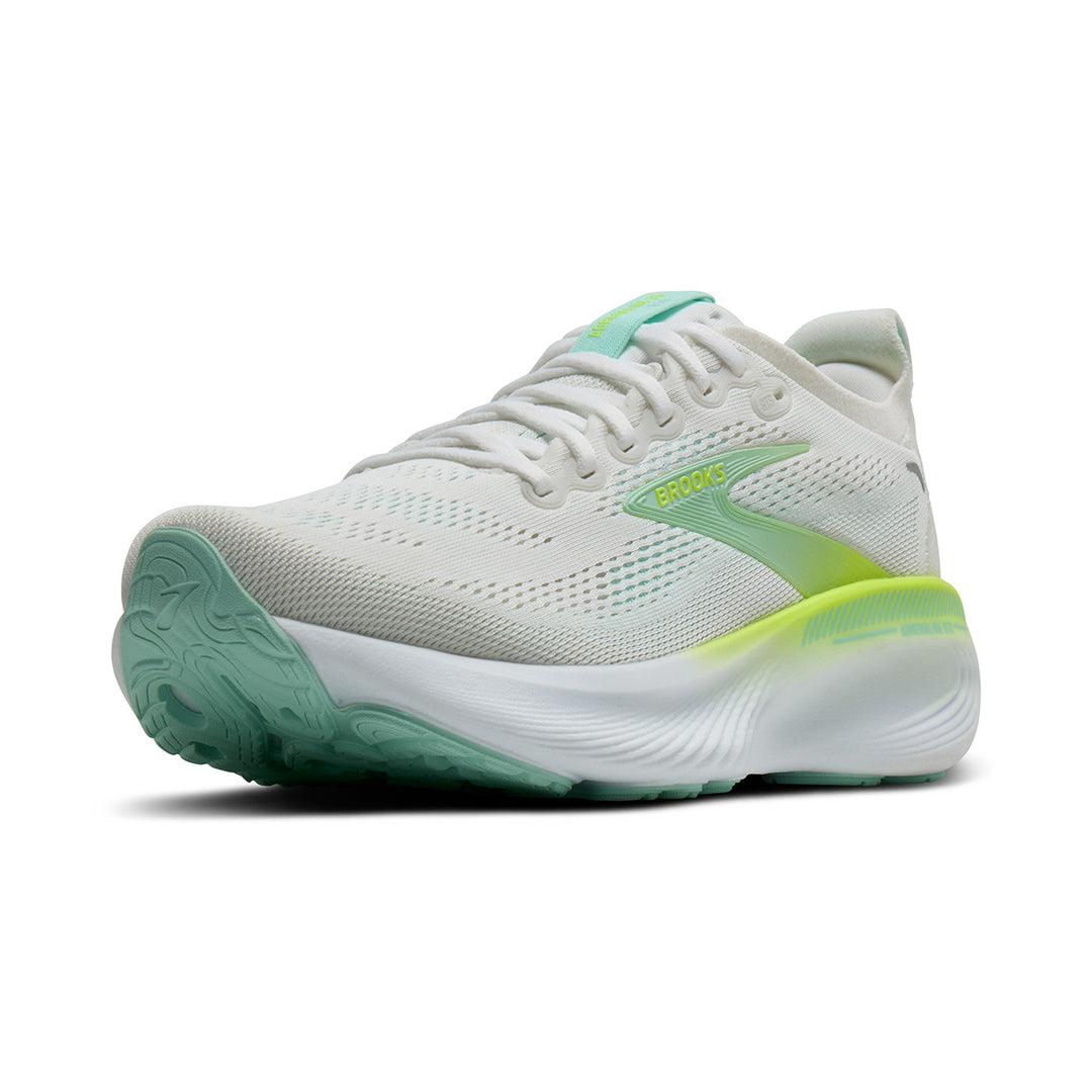 Brooks Adrenaline GTS 25 Womens | White/nightlife/yucca