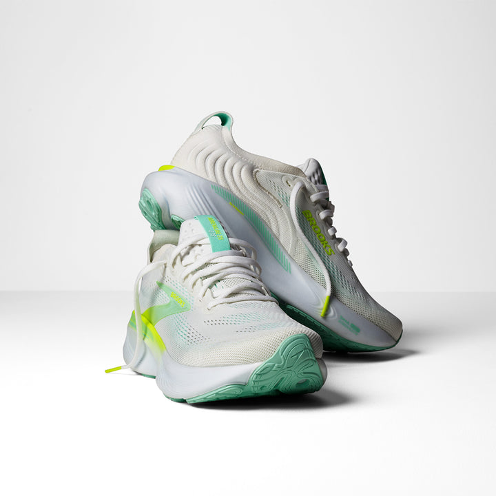 Brooks Adrenaline GTS 25 Womens | White/nightlife/yucca