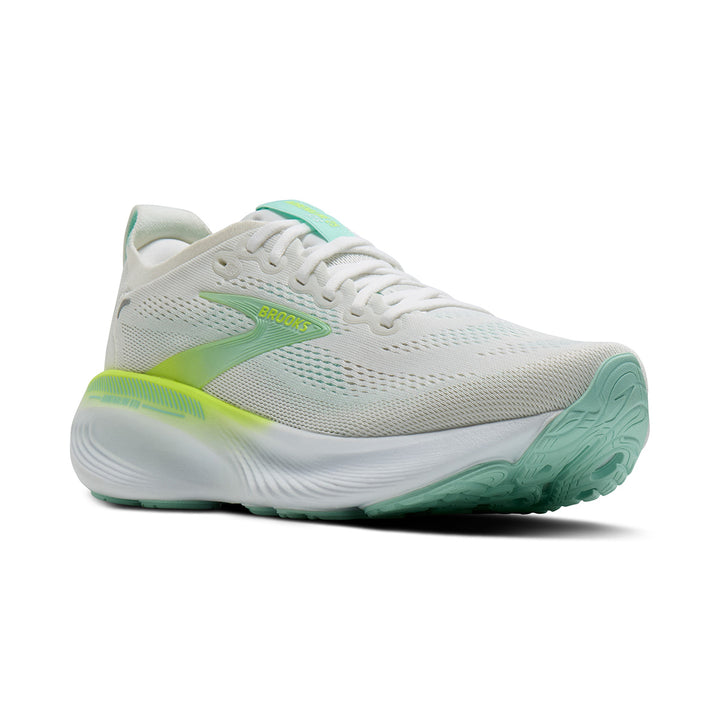 Brooks Adrenaline GTS 25 Womens | White/nightlife/yucca