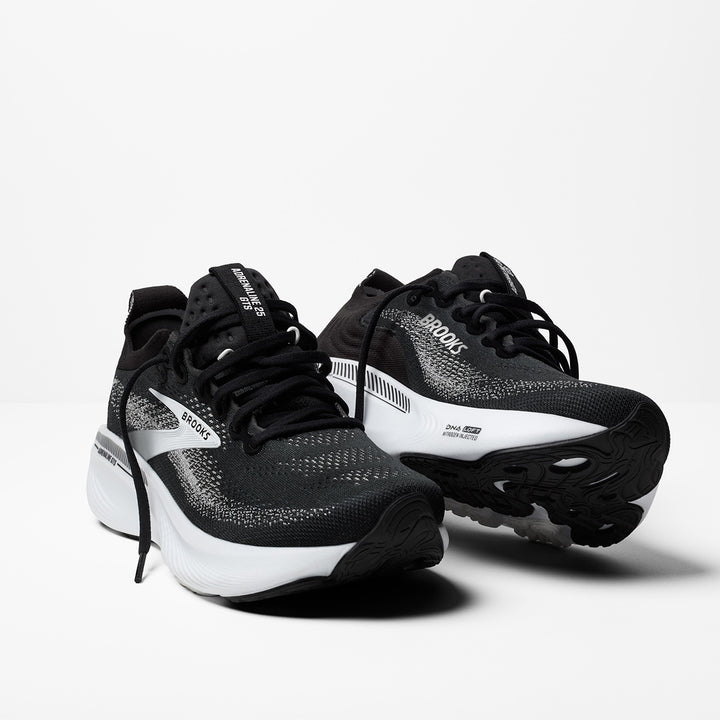 Brooks Adrenaline GTS 25 Womens | Black/grey/white