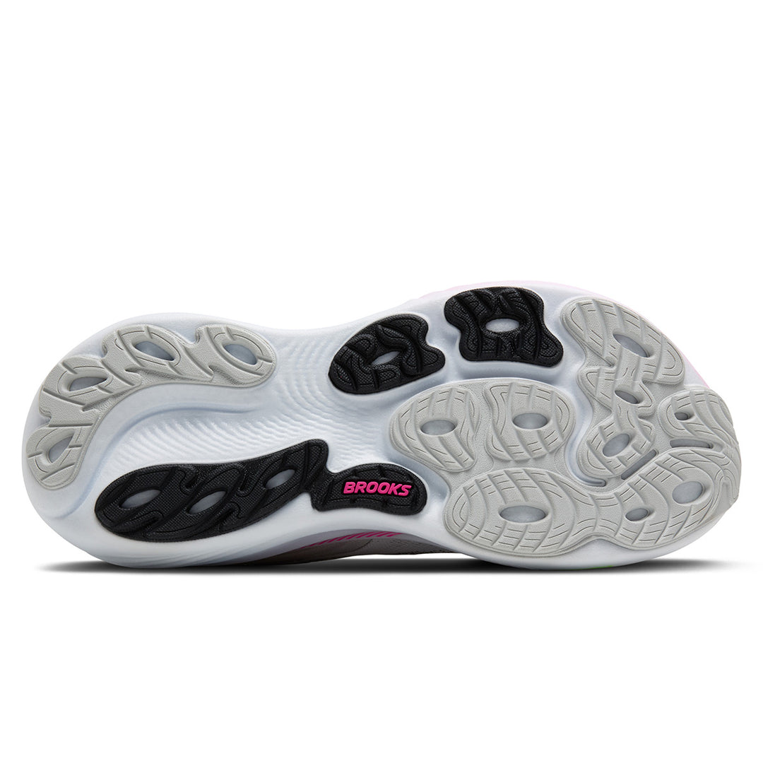 Brooks Adrenaline GTS 25 Womens | Oyster/pink/green