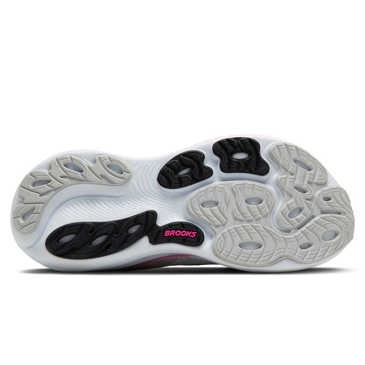 Brooks Adrenaline GTS 25 Womens | Oyster/pink/green