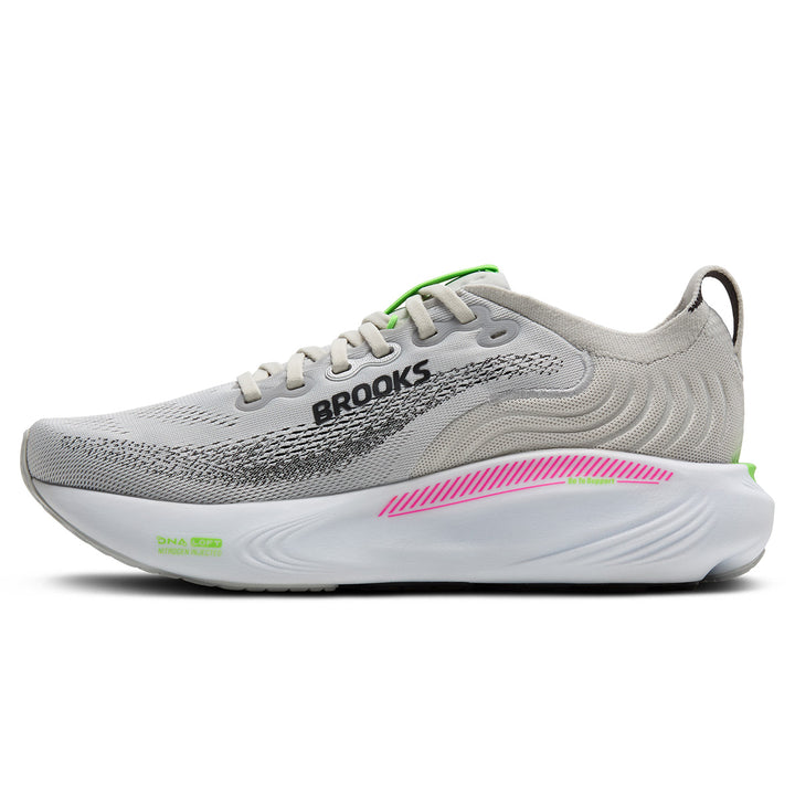 Brooks Adrenaline GTS 25 Womens | Oyster/pink/green