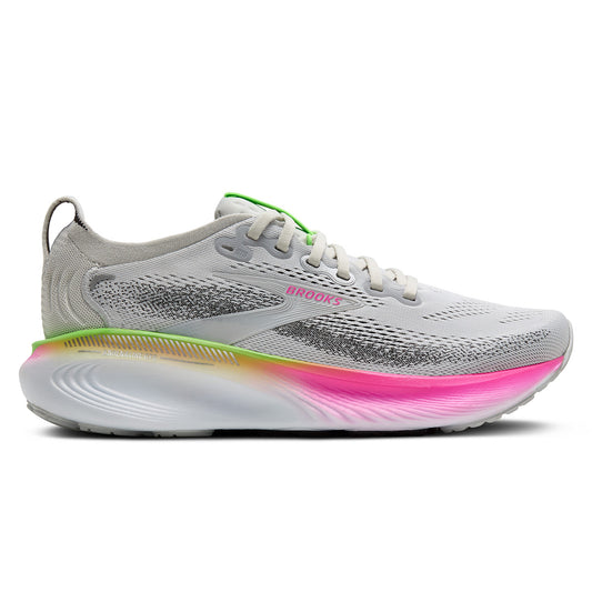 Brooks Adrenaline GTS 25 Womens | Oyster/pink/green