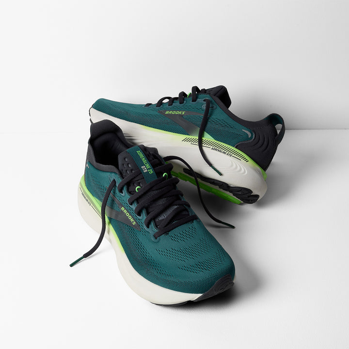 Brooks Adrenaline GTS 25 Mens | Atlantic Deep/coconut/green