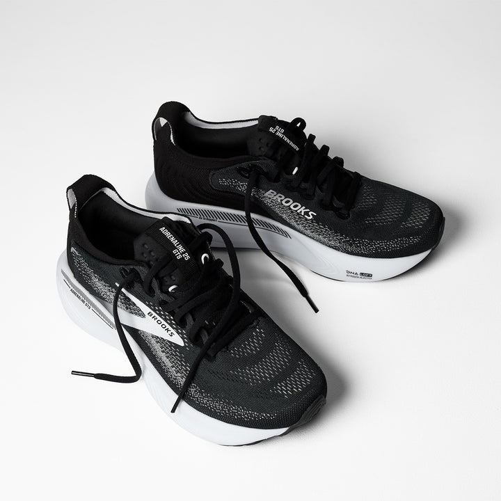 Brooks Adrenaline GTS 25 Mens | Black/grey/white
