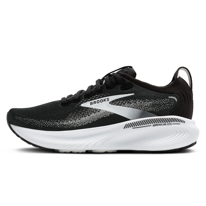 Brooks Adrenaline GTS 25 Mens | Black/grey/white