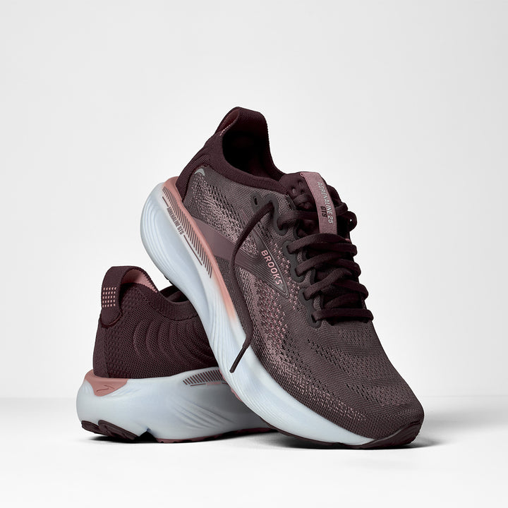 Brooks Adrenaline GTS 25 Womens | Raisin/woodrose/white