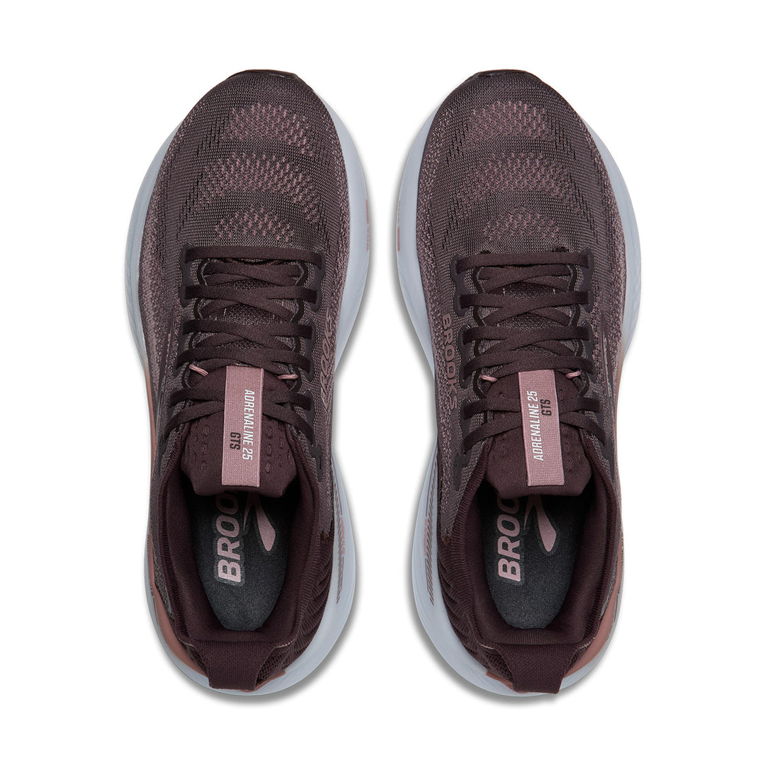 Brooks Adrenaline GTS 25 Womens | Raisin/woodrose/white