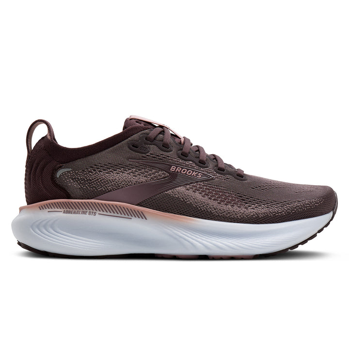 Brooks Adrenaline GTS 25 Womens | Raisin/woodrose/white