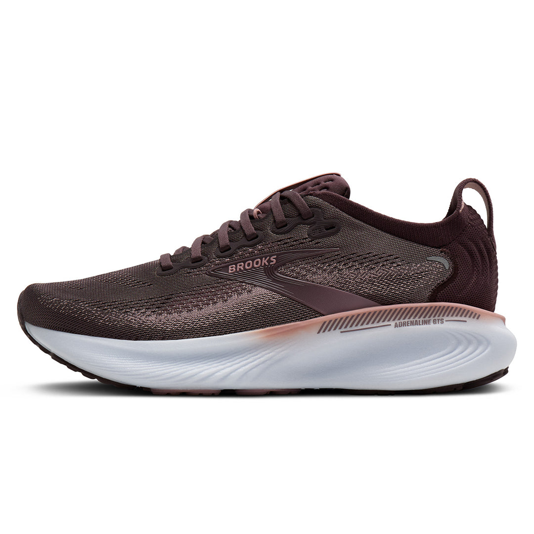 Brooks Adrenaline GTS 25 Womens | Raisin/woodrose/white